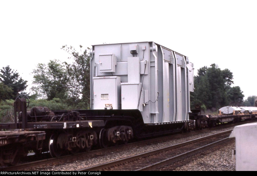 24-wheel Depressed Center Flatcar